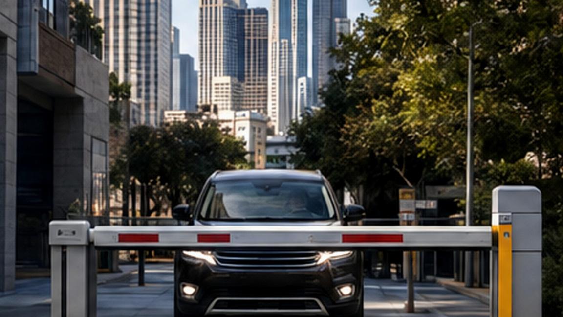 Vehicle Record Management in a professional property parking environment